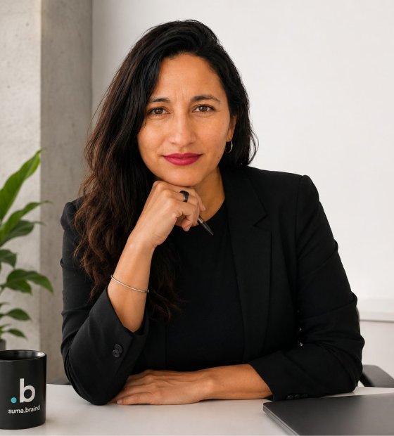 Evelyn Arcos, fundadora de Suma.braind